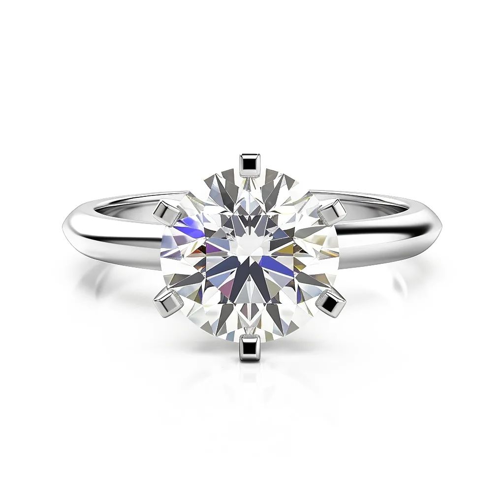 JIVIANNI™ Eterna 1-5CT VVS1 Moissanite Diamond Solitaire Engagement Ring